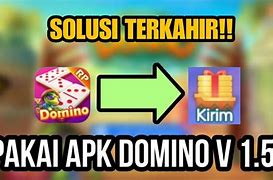 Domino Versi Tombol Kirim